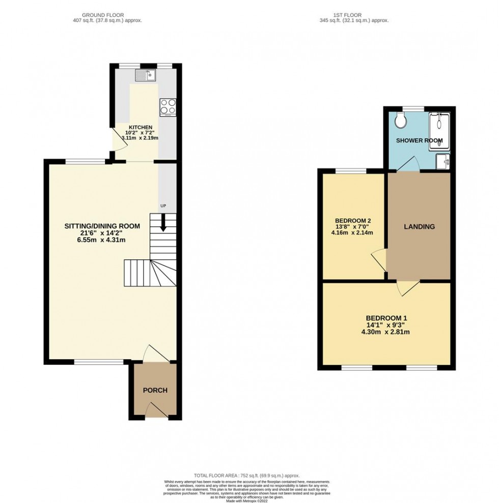 Floorplan for Wembury Road, Plymouth