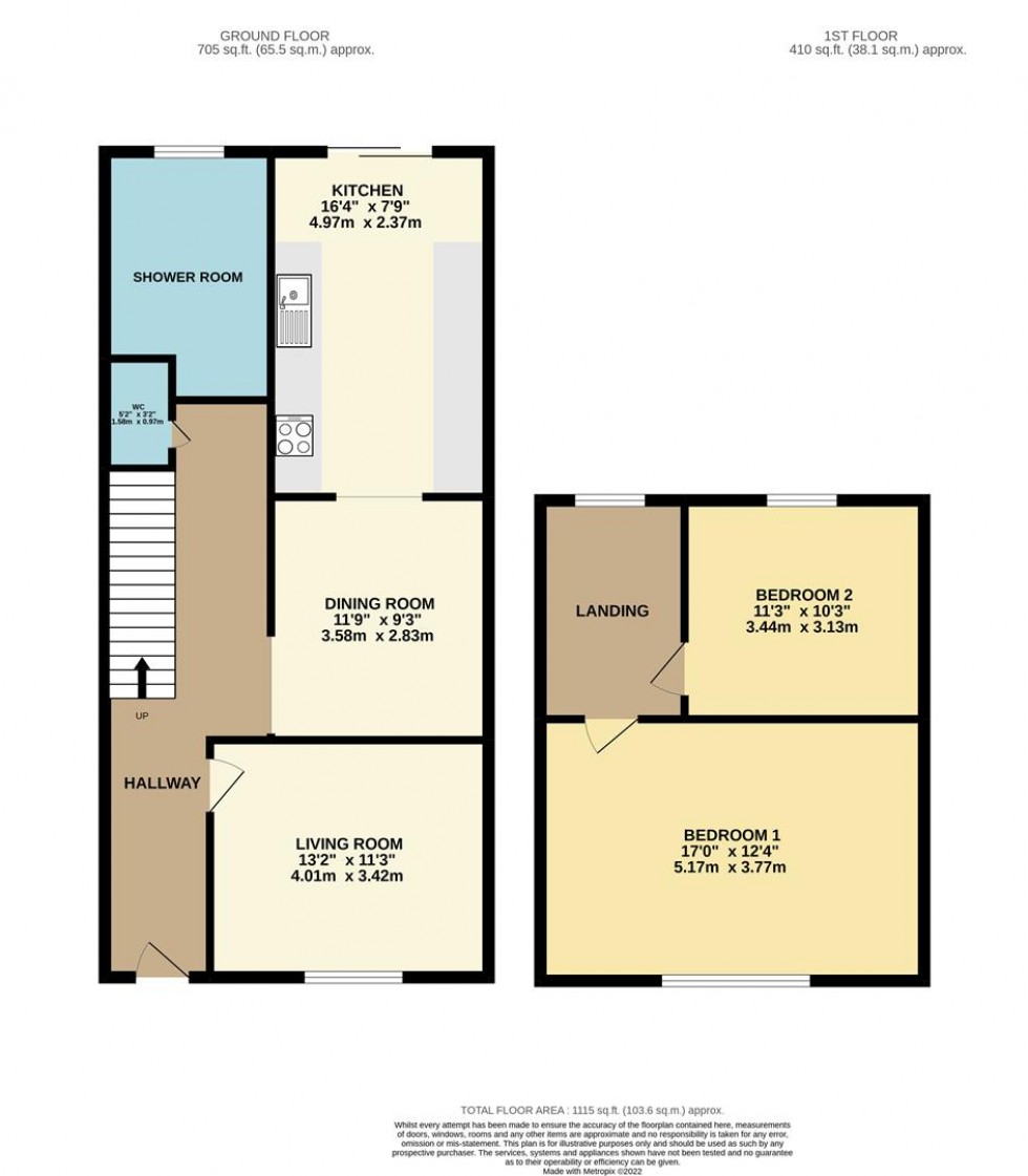 Floorplan for Providence Street, Plymouth