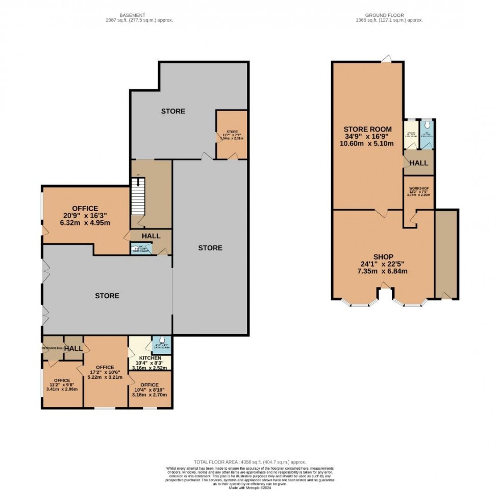 Floorplan for Ebrington Street, Plymouth