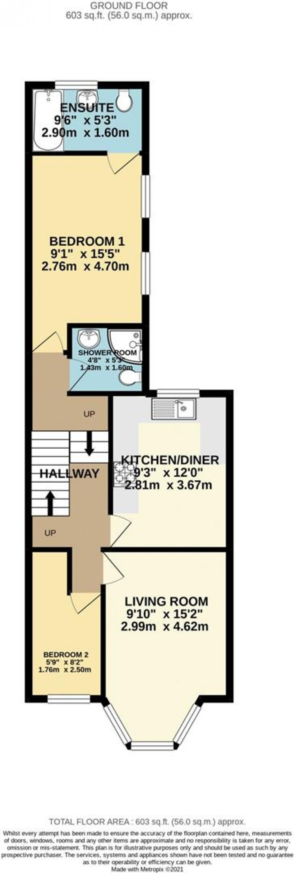 Floorplan for Pomphlett Road, Plymouth