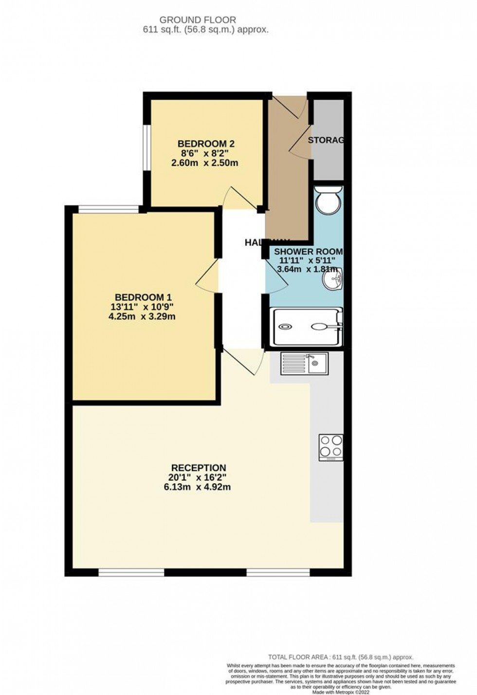 Floorplan for Quay Road, Plymouth