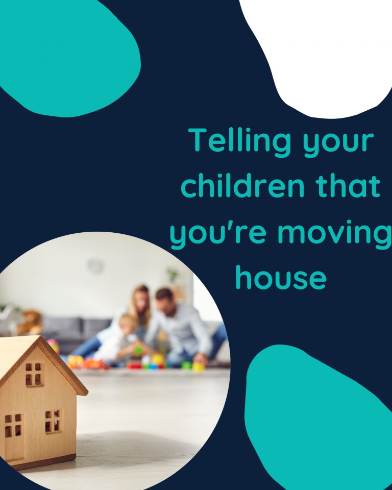 Telling your children that you're moving house